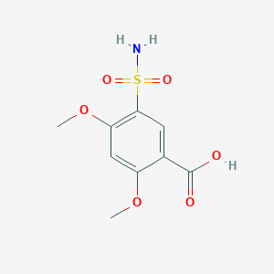 5-Aminosulfonyl-2,4-dimethoxybenzoic acid