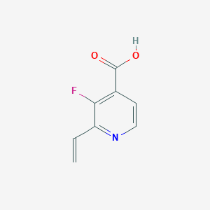 3-Fluoro-2-vinylisonicotinic acid