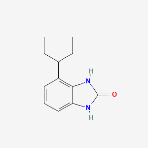 4-(1-Ethylpropyl)-1,3-dihydro-2H-benzimidazol-2-one