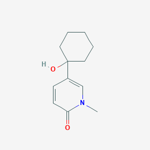 5-(1-Hydroxycyclohexyl)-1-methyl-2(1H)-pyridinone
