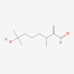 3,7-Dimethyl-2-methylene-7-hydroxyoctanal