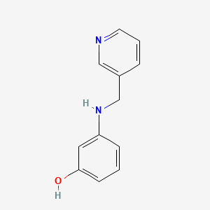 3-(Pyridin-3-ylmethylamino)phenol