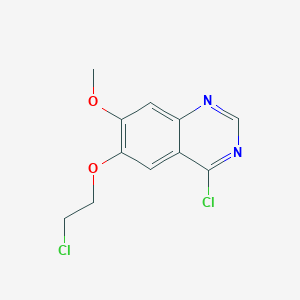 4-Chloro-6-(2-chloroethoxy)-7-methoxyquinazoline