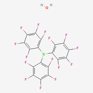 molecular formula C18H2BF15O B8416170 Tris(pentafluorophenyl)borane hydrate 
