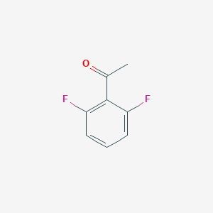 molecular formula C8H6F2O B084162 2',6'-二氟苯乙酮 CAS No. 13670-99-0