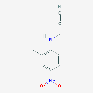 molecular formula C10H10N2O2 B8416531 N-(2-Propynyl)-2-methyl-4-nitroaniline 