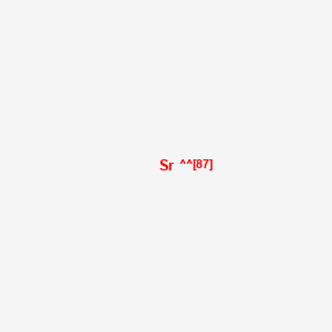 molecular formula Sr B084166 Strontium Sr-87 CAS No. 13982-64-4