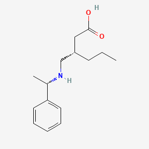 (S,S)-3-[(1-phenyl ethylamino)-methyl]-hexanoic acid