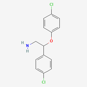 2-(4-Chlorophenyloxy)-2-(4-chlorophenyl)ethylamine