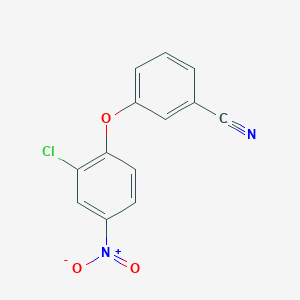 3-(2-Chloro-4-nitrophenoxy)benzonitrile