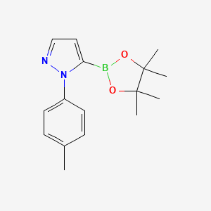 1-(4-methylphenyl)-5-(tetramethyl-1,3,2-dioxaborolan-2-yl)-1H-pyrazole
