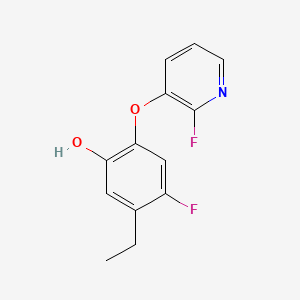 5-Ethyl-4-Fluoro-2-[(2-Fluoropyridin-3-Yl)oxy]phenol