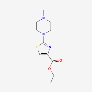 Ethyl 2-(4-methyl-1-piperazinyl)-thiazole-4-carboxylate