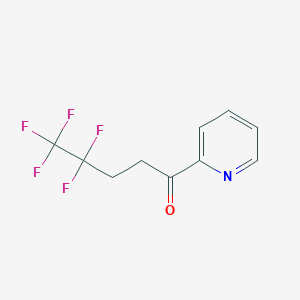 1-Pentanone,4,4,5,5,5-pentafluoro-1-(2-pyridinyl)-
