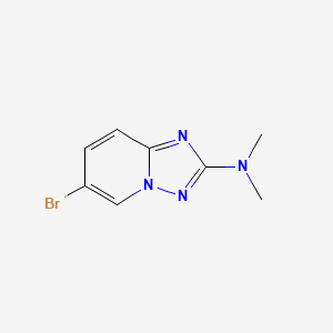 (6-Bromo-[1,2,4]triazolo[1,5-a]pyridin-2-yl)-dimethyl-amine