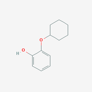 molecular formula C12H16O2 B8417116 2-(Cyclohexyloxy)phenol 