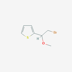 alpha-(Bromomethyl)-2-thiophenemethanol methyl ether