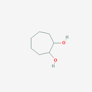 molecular formula C7H14O2 B084173 1,2-Cycloheptanediol CAS No. 13553-19-0