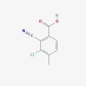 Methyl 3-chloro-2-cyanobenzoic acid