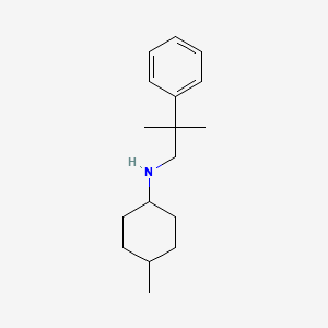 (4-Methylcyclohexyl)-(2-methyl-2-phenyl-propyl)-amine