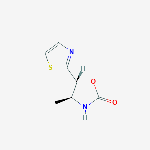 (4S,5R)-4-Methyl-5-(thiazol-2-yl)oxazolidin-2-one
