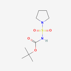 [N-(tert-butoxycarbonyl)]-pyrrolidine-1-sulfonic acid amide