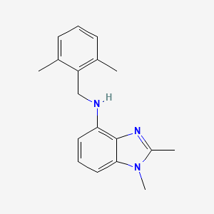 4-(2,6-Dimethylbenzylamino)-1,2-dimethylbenzimidazole