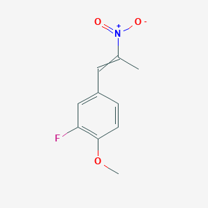 1-(3-Fluoro-4-methoxyphenyl)-2-nitroprop-1-ene
