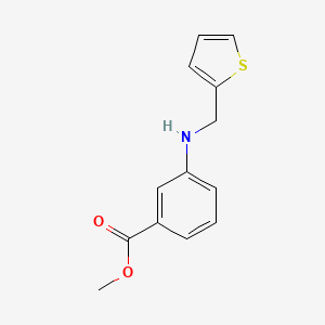 3-[(Thiophen-2-ylmethyl)-amino]-benzoic acid methyl ester