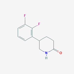 5-(2,3-Difluorophenyl)piperidin-2-one