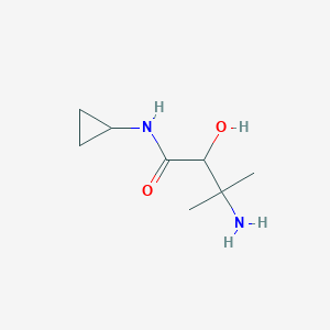 3-amino-N-cyclopropyl-2-hydroxy-3-methylbutanamide