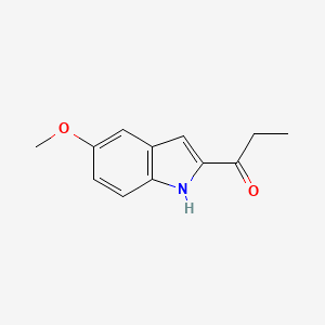 1-(5-Methoxy-1H-indol-2-yl)-1-propanone