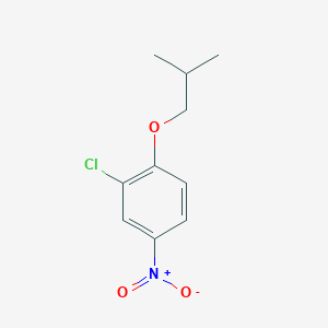 2-Chloro-1-isobutoxy-4-nitro-benzene