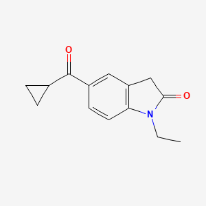 1-Ethyl-5-cyclopropylcarbonyloxindole