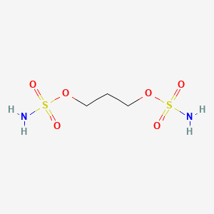 molecular formula C3H10N2O6S2 B8418023 Sulfamic acid, trimethylene ester CAS No. 60548-63-2