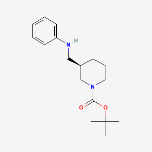 (R)-N-(1-Boc-piperidin-3-ylmethyl)-aniline