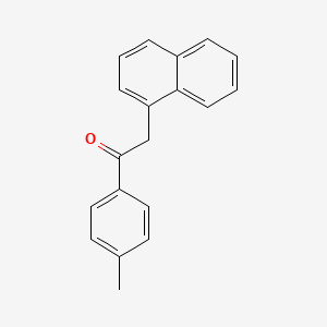 1-(4-Methylphenyl)-2-naphthalen-1-ylethanone