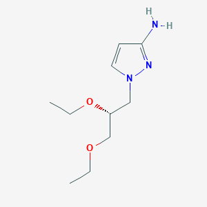 1-((R)-2,3-diethoxy-propyl)-1H-pyrazol-3-ylamine