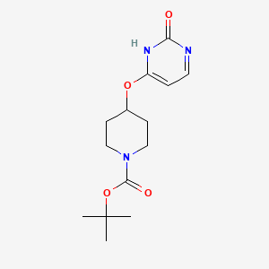 Tert-butyl 4-(2-oxo-1,2-dihydropyrimidin-4-yloxy)piperidine-1-carboxylate