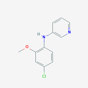 N-(4-chloro-2-methoxyphenyl)pyridin-3-amine