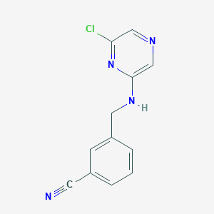 3-[(6-Chloro-pyrazin-2-ylamino)-methyl]-benzonitrile