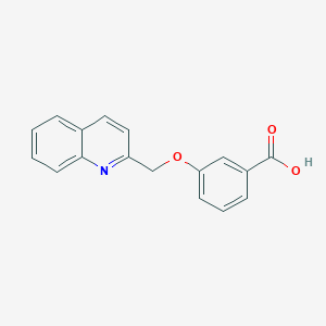 3-(2-Quinolinylmethoxy)benzoic acid