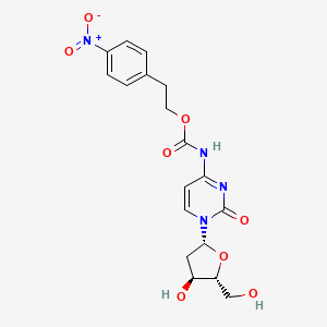 2'-Deoxy-N-{[2-(4-nitrophenyl)ethoxy]carbonyl}cytidine