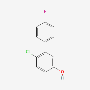 6-Chloro-4'-fluorobiphenyl-3-ol