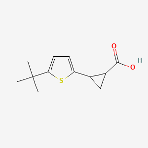2-(5-t-Butylthiophen-2-yl)-cyclopropanecarboxylic acid