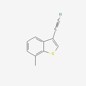 3-Ethynyl-7-methylbenzo[b]thiophene