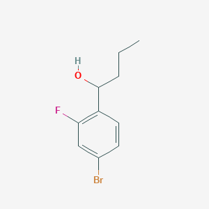1-(4-Bromo-2-fluorophenyl)butan-1-ol