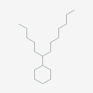 molecular formula C19H38 B084187 tridecan-6-ylcyclohexane CAS No. 13151-91-2