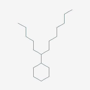 molecular formula C19H38 B084187 (1-Pentyloctyl)cyclohexane CAS No. 13151-91-2