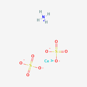 molecular formula CeH5NO4S B084189 Ammonium cerous sulfate CAS No. 13840-04-5